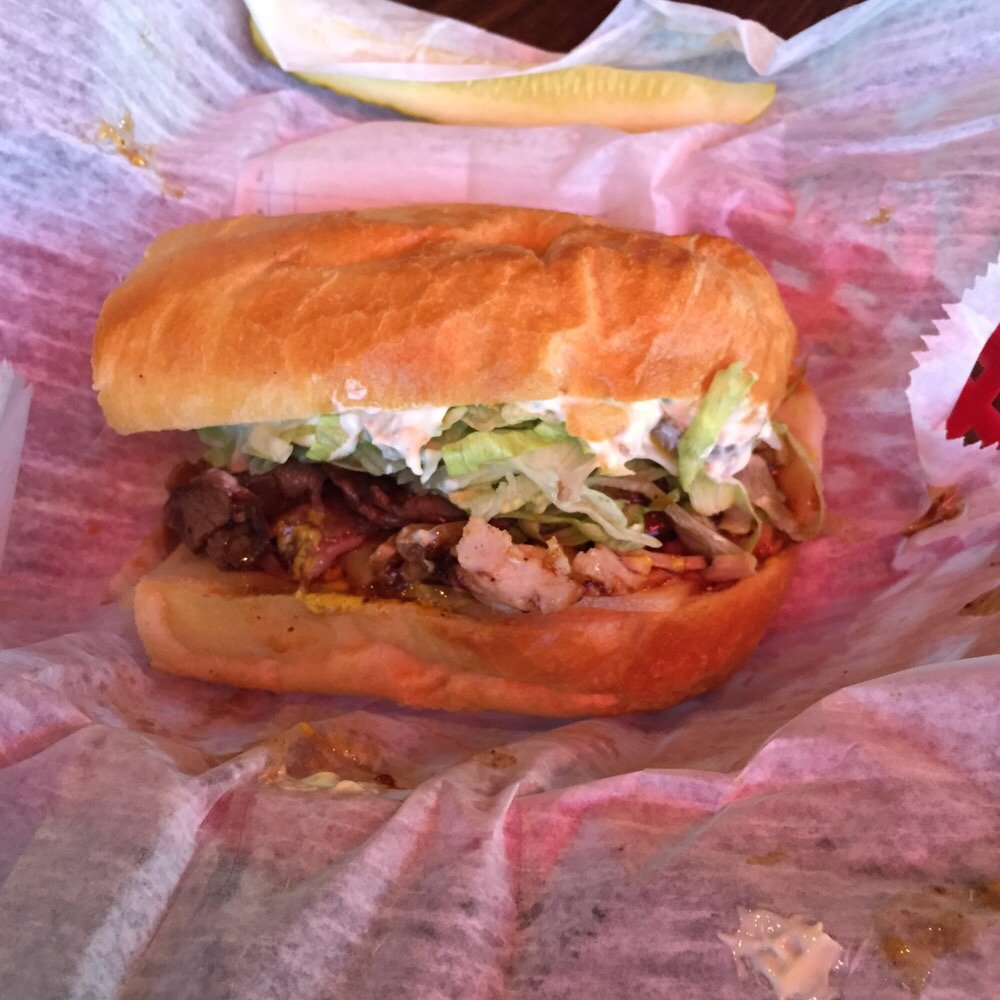 Darrell's Special Poboy in Lake Charles, Louisiana